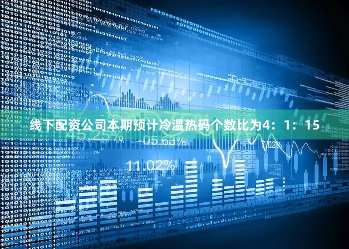 线下配资公司本期预计冷温热码个数比为4：1：15